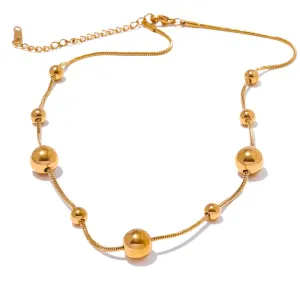 Swallowtail Necklace - 18K Gold Coated