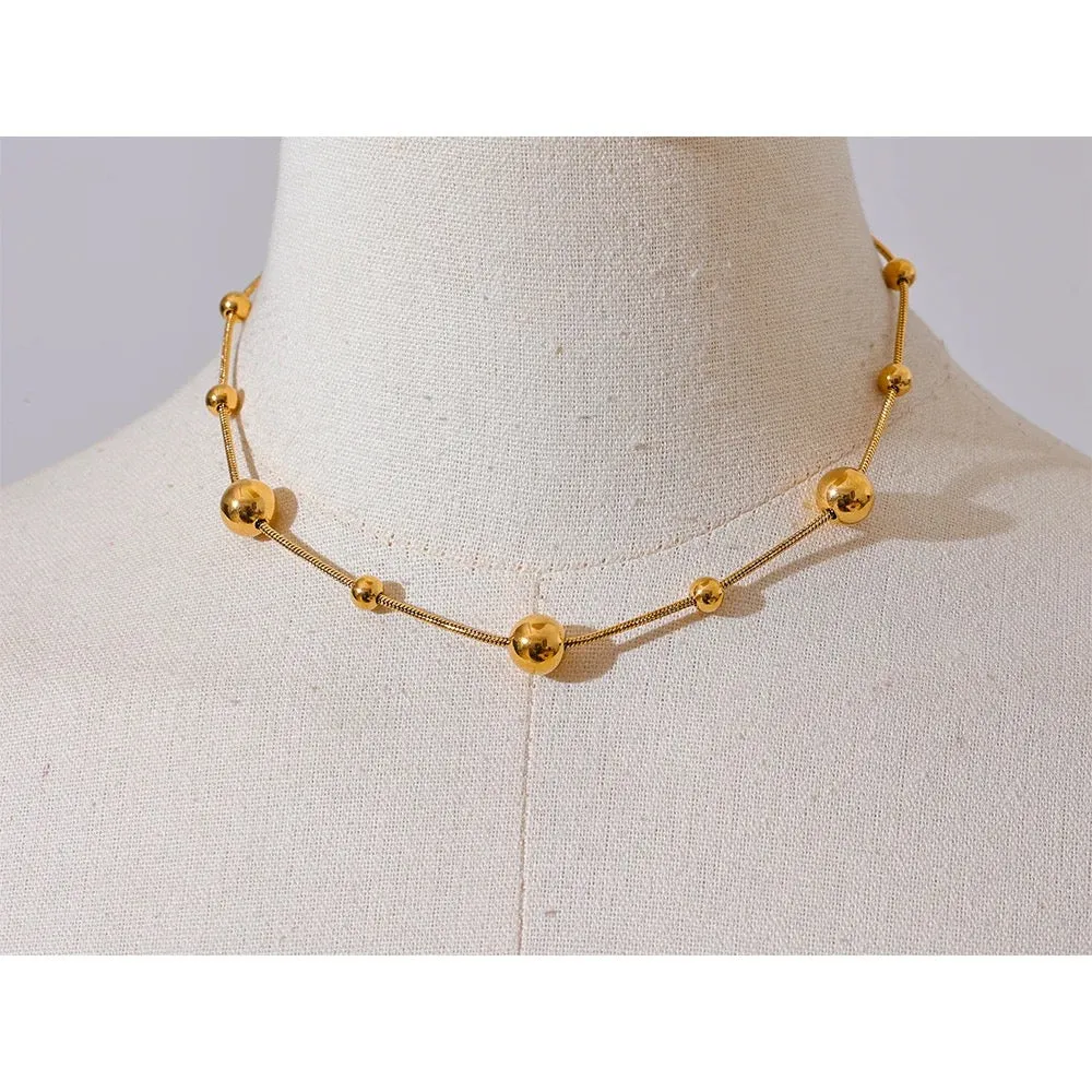 Swallowtail Necklace - 18K Gold Coated