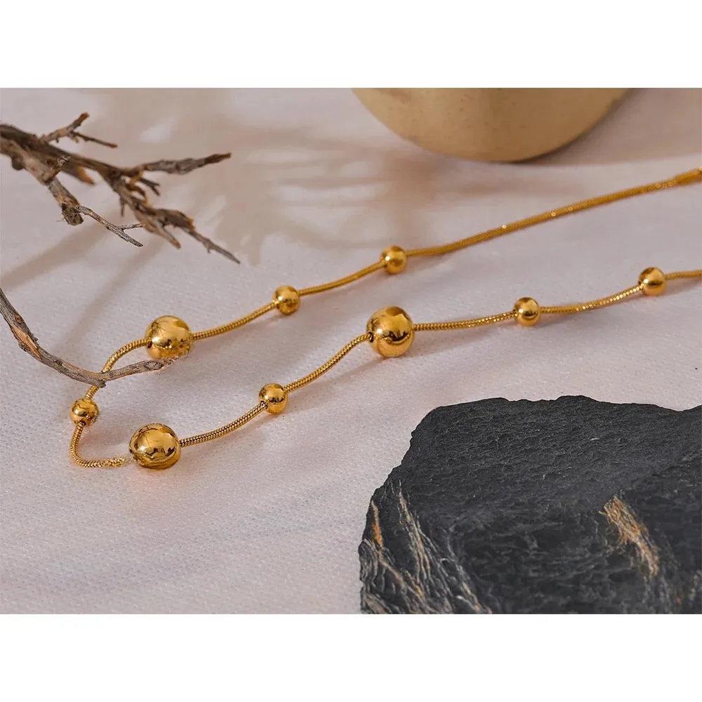 Swallowtail Necklace - 18K Gold Coated