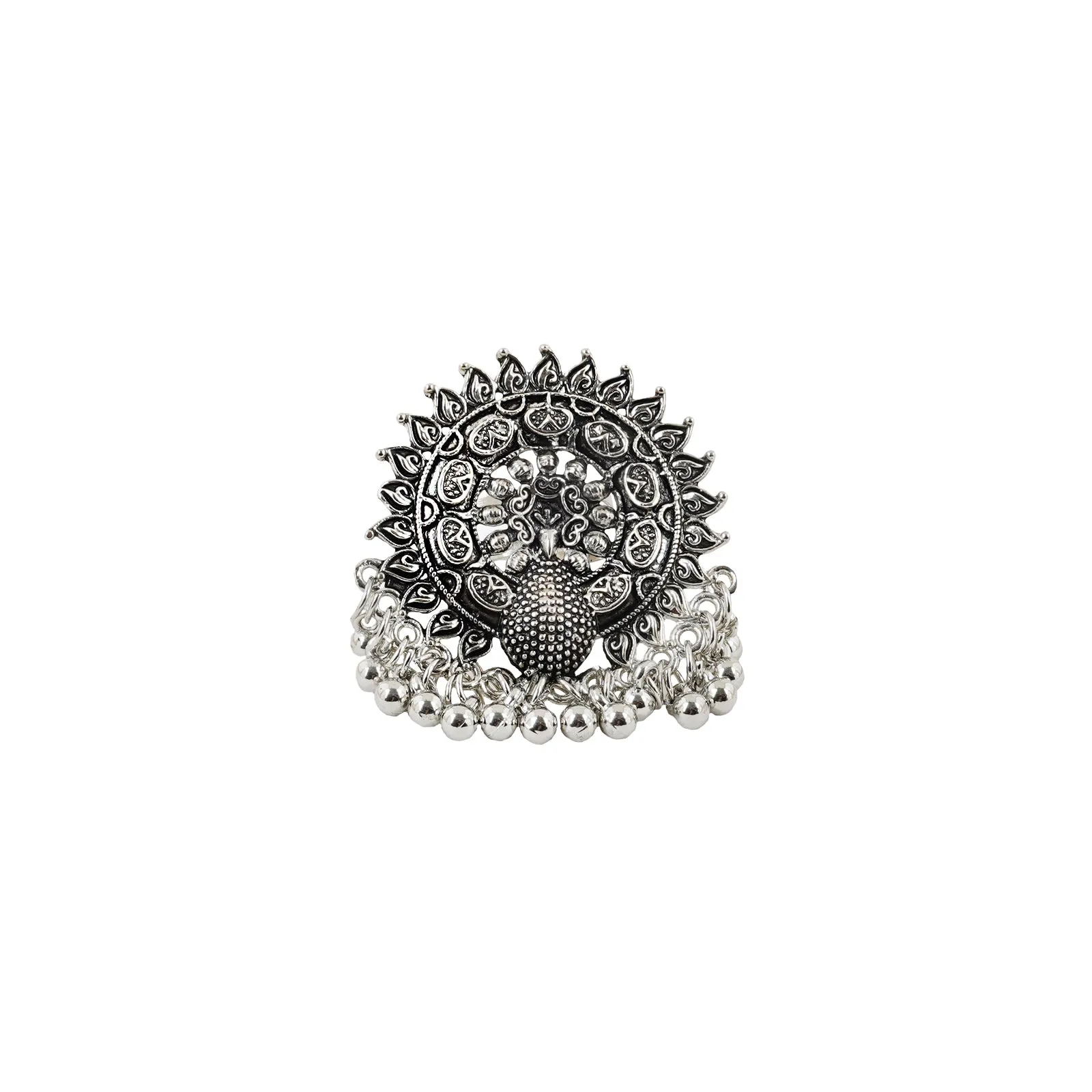 Teejh Ahilya Silver Oxidised Jewelry Gift Set