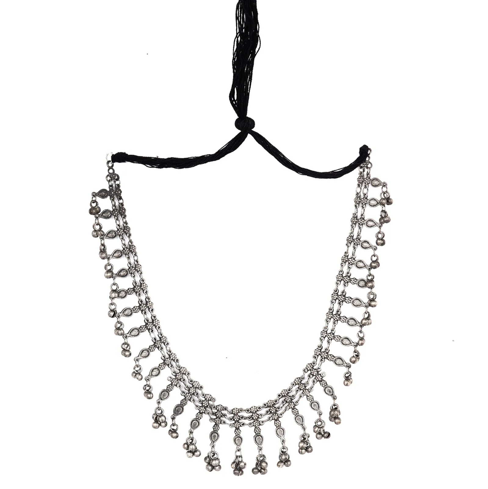 Teejh Ahilya Silver Oxidised Jewelry Gift Set