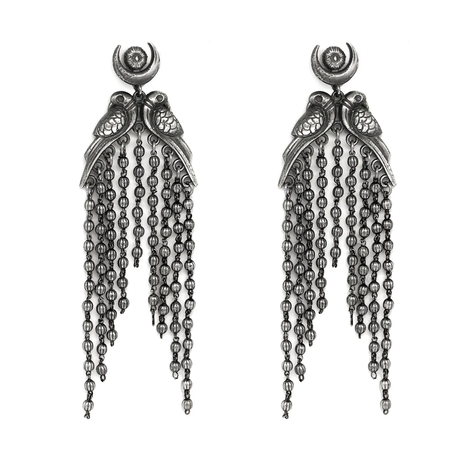 Teejh Ahilya Silver Oxidised Jewelry Gift Set