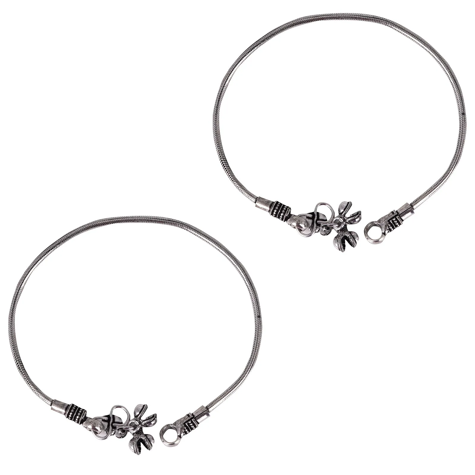 Teejh Malaika Silver Oxidised Jewelry Gift Set