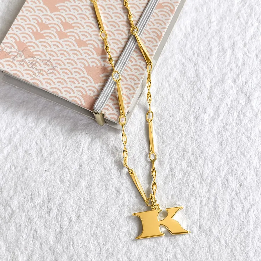 The Letter Necklace