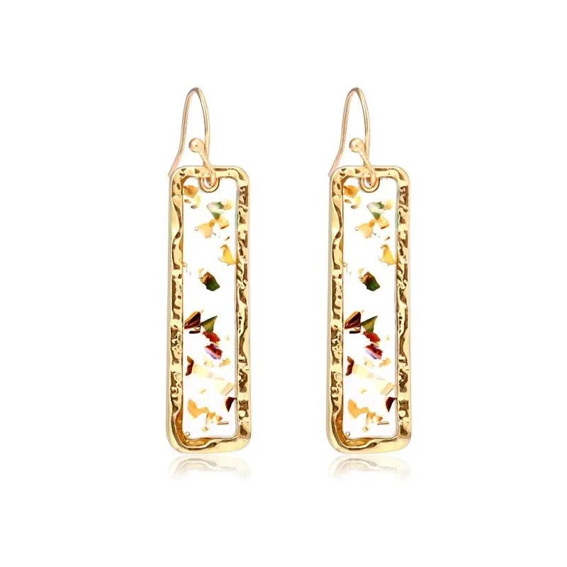 Timeless Geometric Dangle Earrings