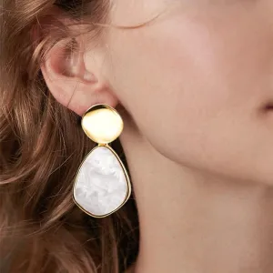 Timeless Geometric Dangle Earrings