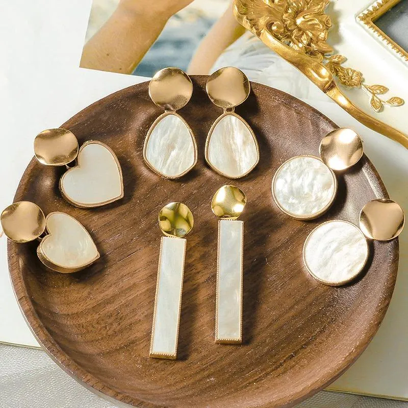 Timeless Geometric Dangle Earrings