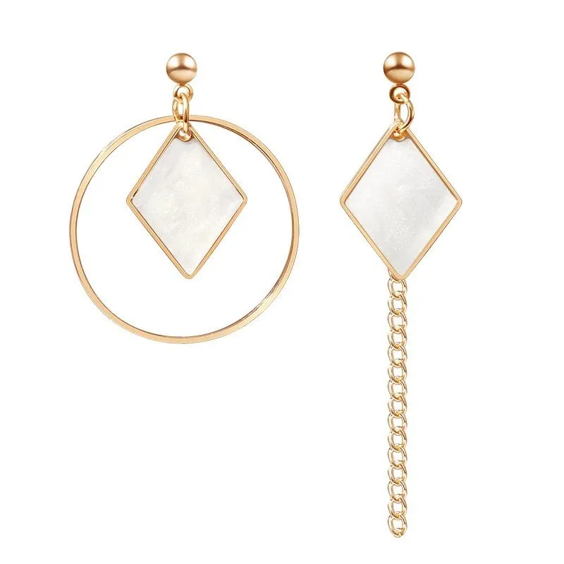 Timeless Geometric Dangle Earrings