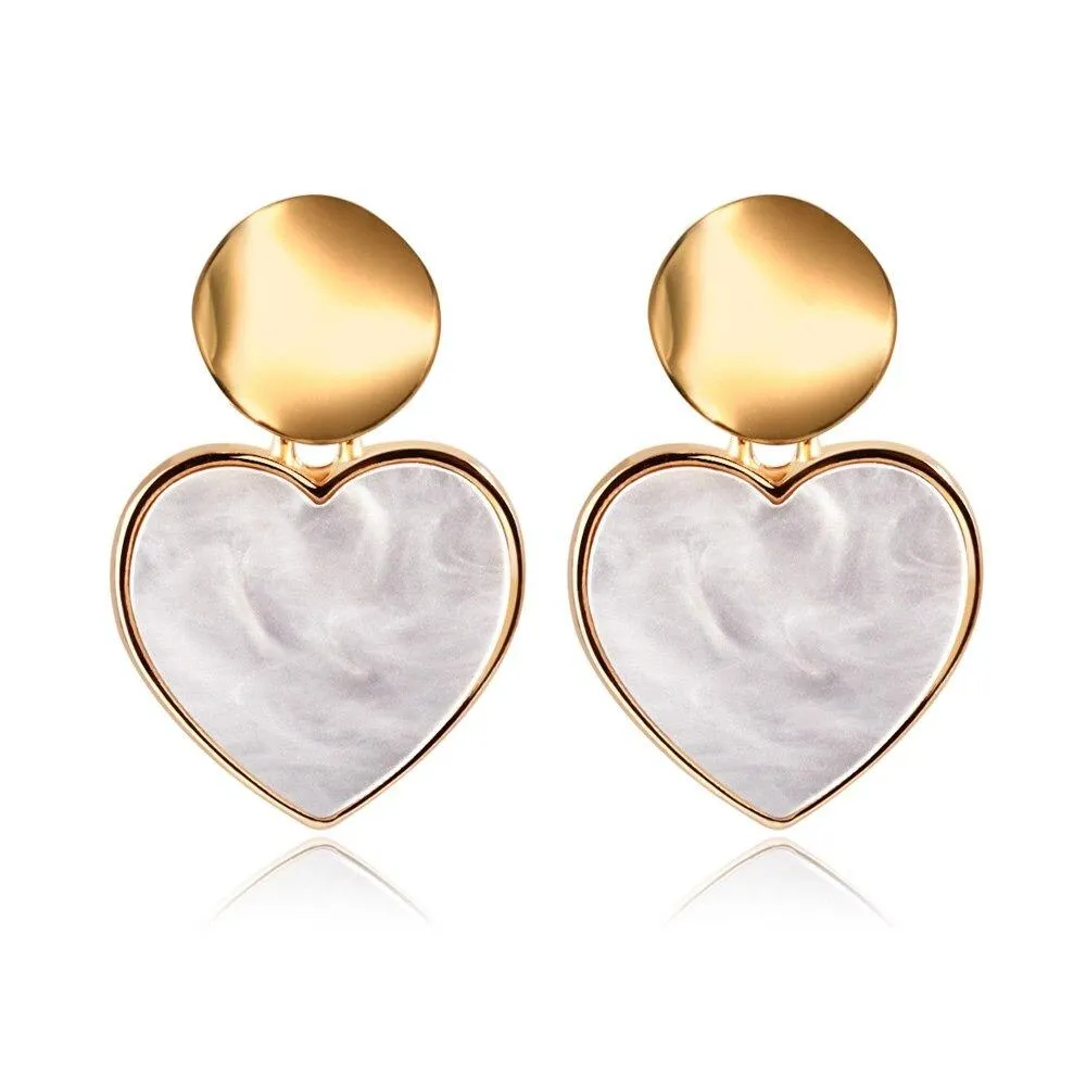 Timeless Geometric Dangle Earrings
