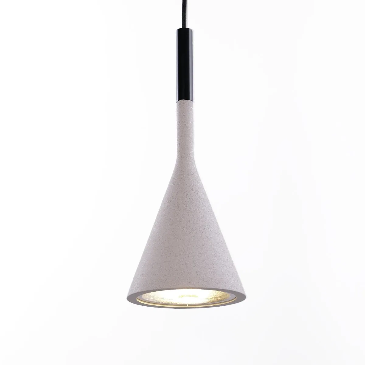 Tulip Ceiling Pendants • White Stone • 2 Pack