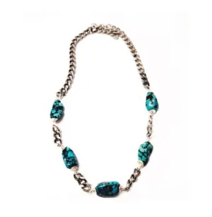 Turquoise Silver Necklace