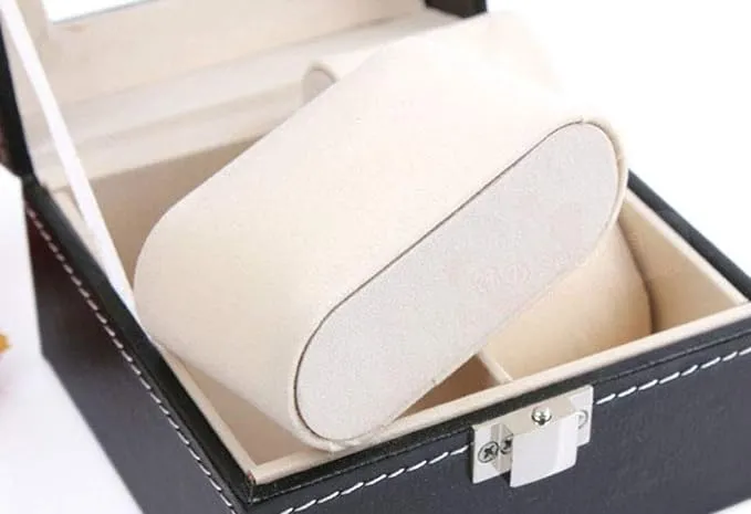 UNISEX DUO COMPARTMENT WATCH BOX