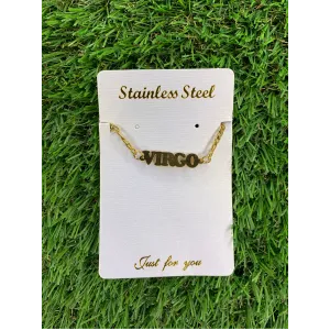 Virgo Zodiac Anklet