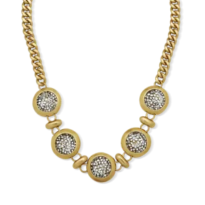 Waxing Poetic | Kristal Multi Dome Cascade Necklace