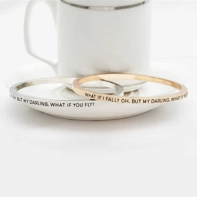 What If I Fall Bangle