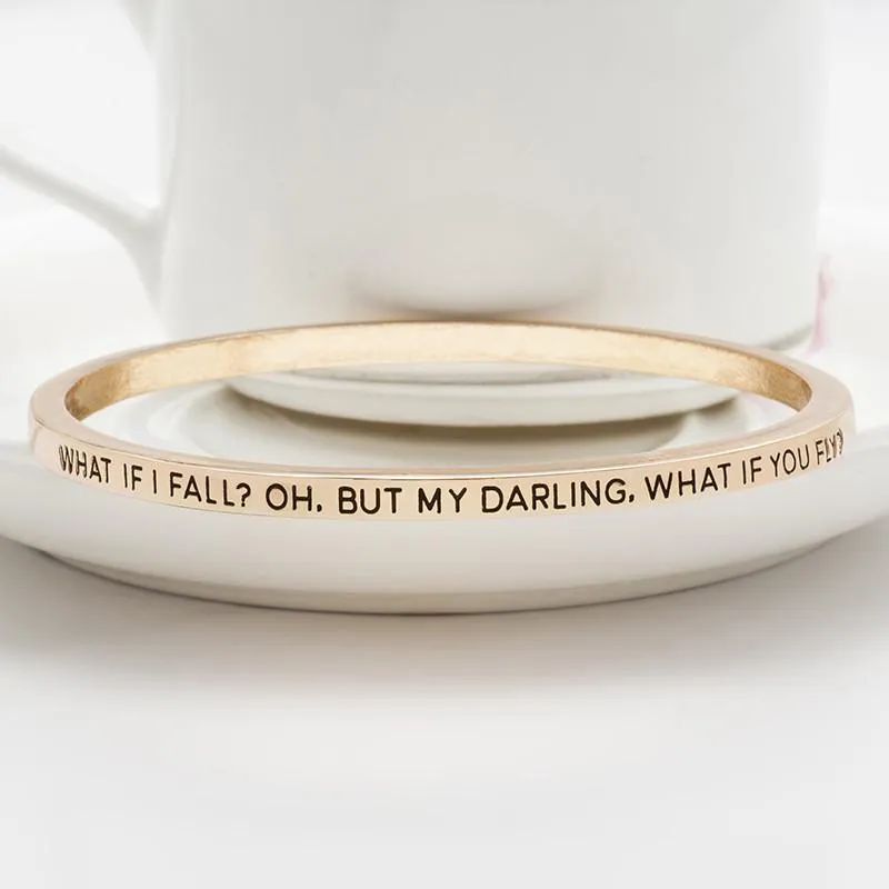 What If I Fall Bangle