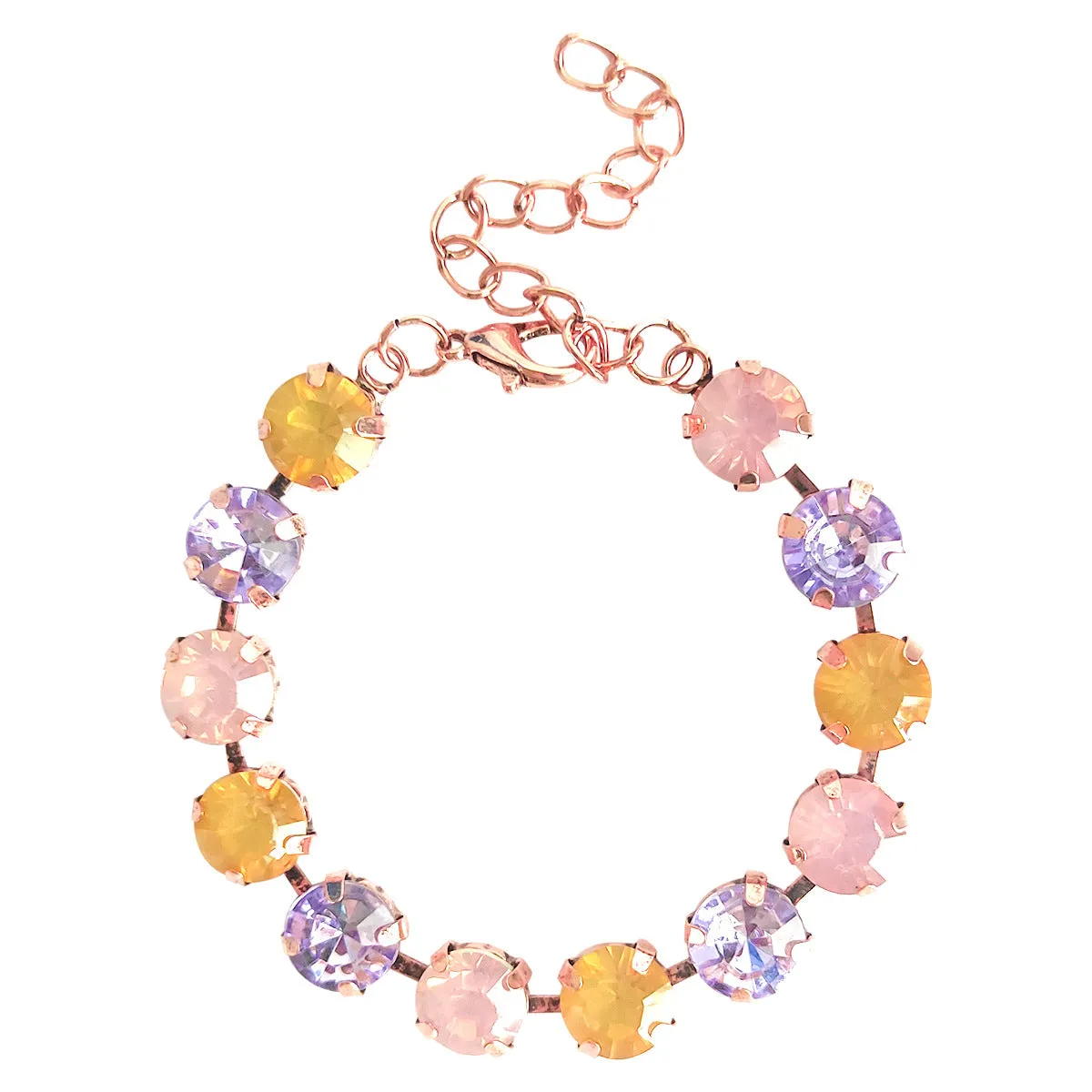 Wholesale Candy Color Inlaid Colorful Rhinestone Bracelet