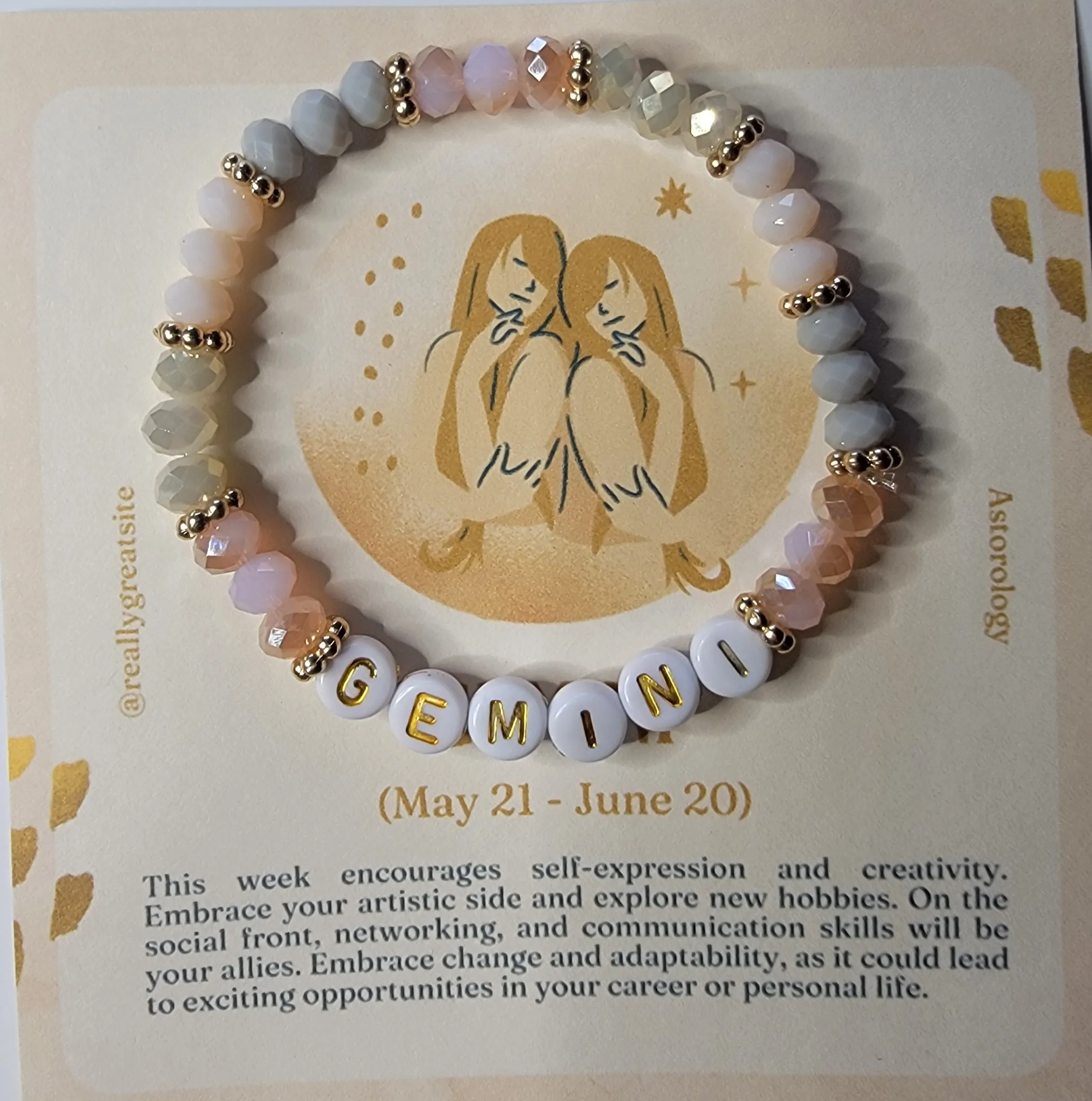 Zodiac Gem Bracelets