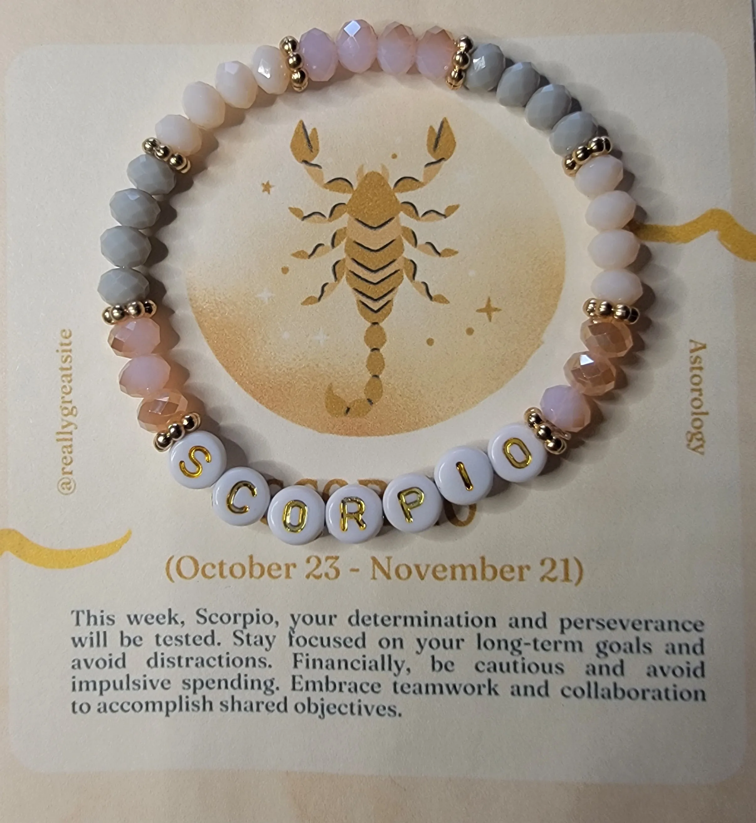 Zodiac Gem Bracelets