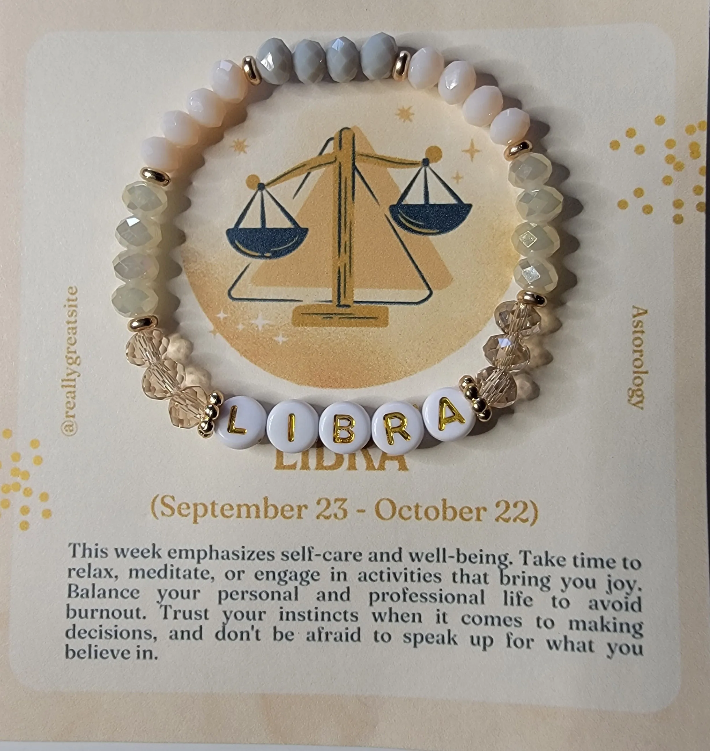 Zodiac Gem Bracelets