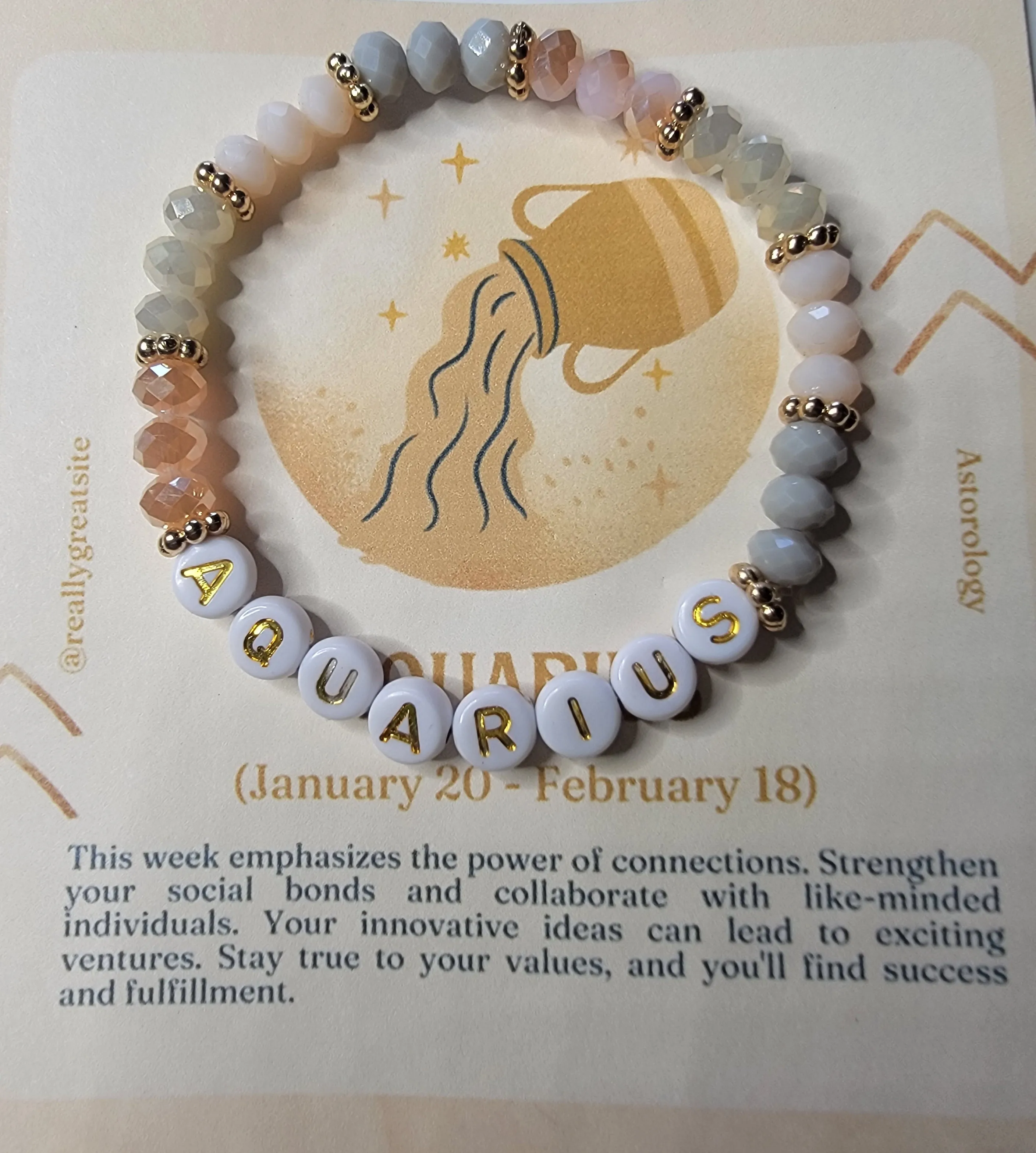 Zodiac Gem Bracelets