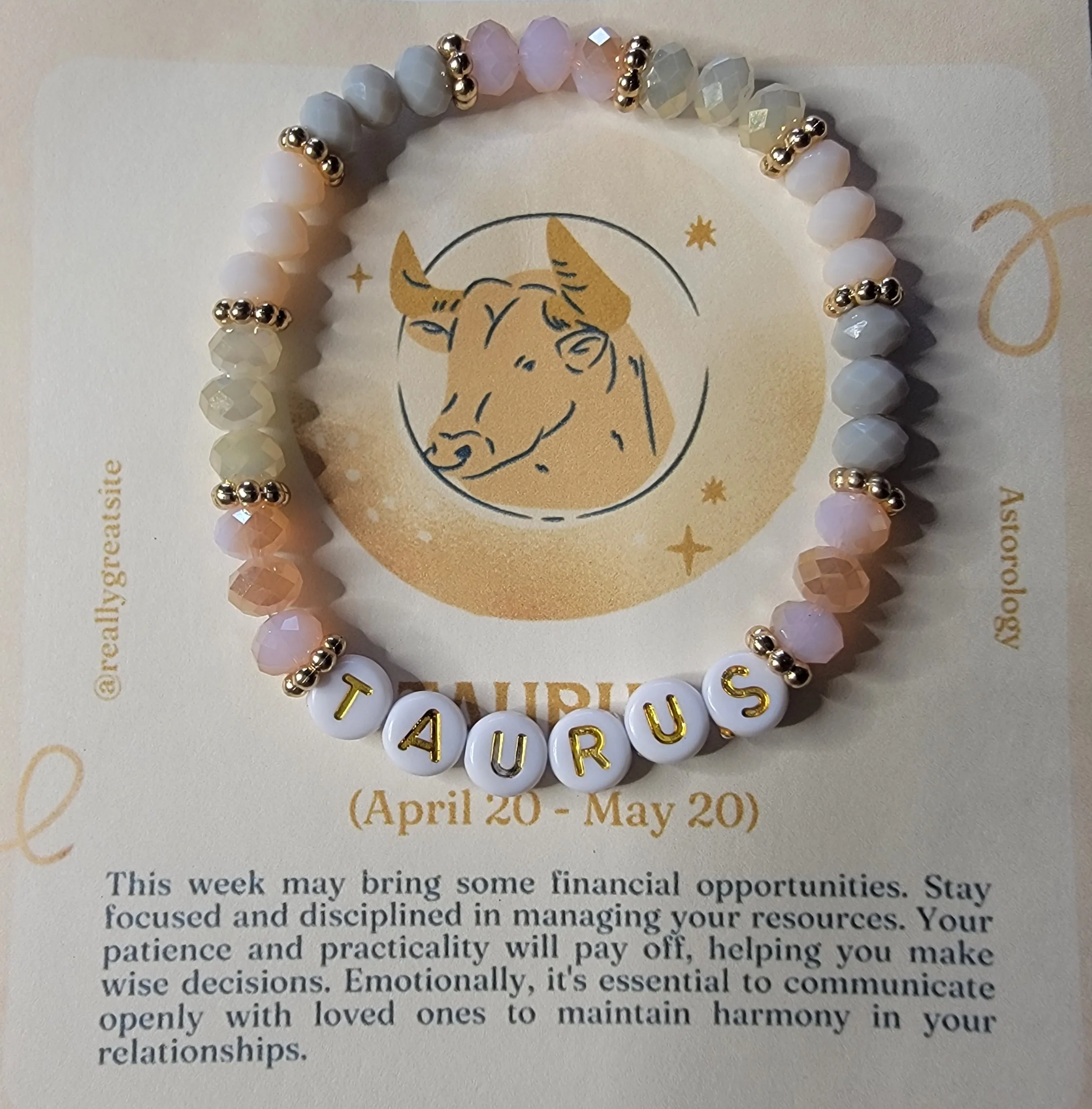 Zodiac Gem Bracelets