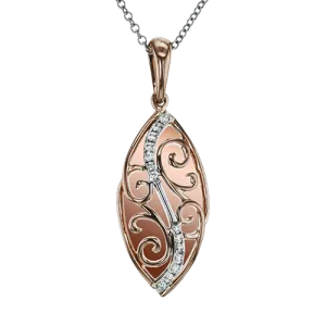 ZP1150 Pendant in 14k Gold with Diamonds