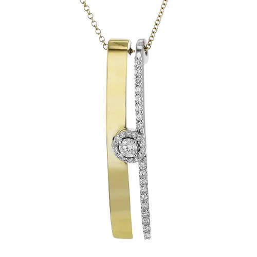 ZP1240 Pendant in 14k Gold with Diamonds